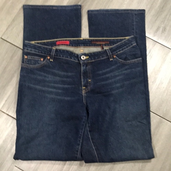 AG Adriano Goldschmied “The Gemini” Dark Wash Bootcut Jeans size 31 - Picture 3 of 10